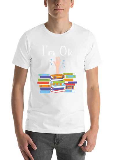 Im Ok Drowning in Books T-Shirt