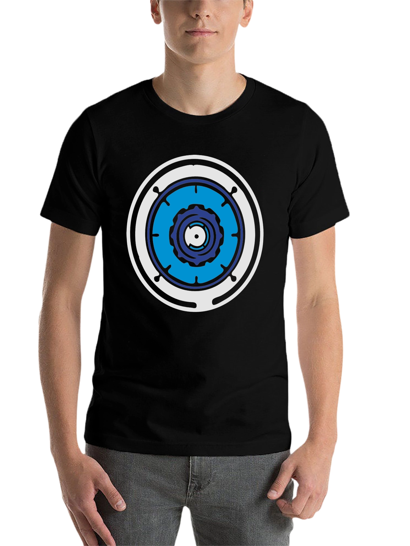Circle Graphic T-Shirt - Casual Wear
