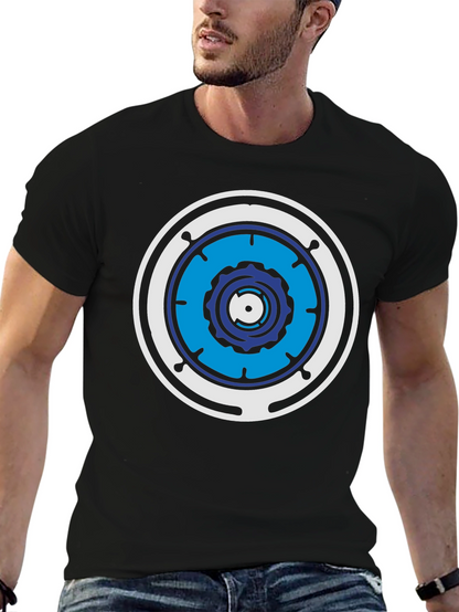 Circle Graphic T-Shirt - Casual Wear