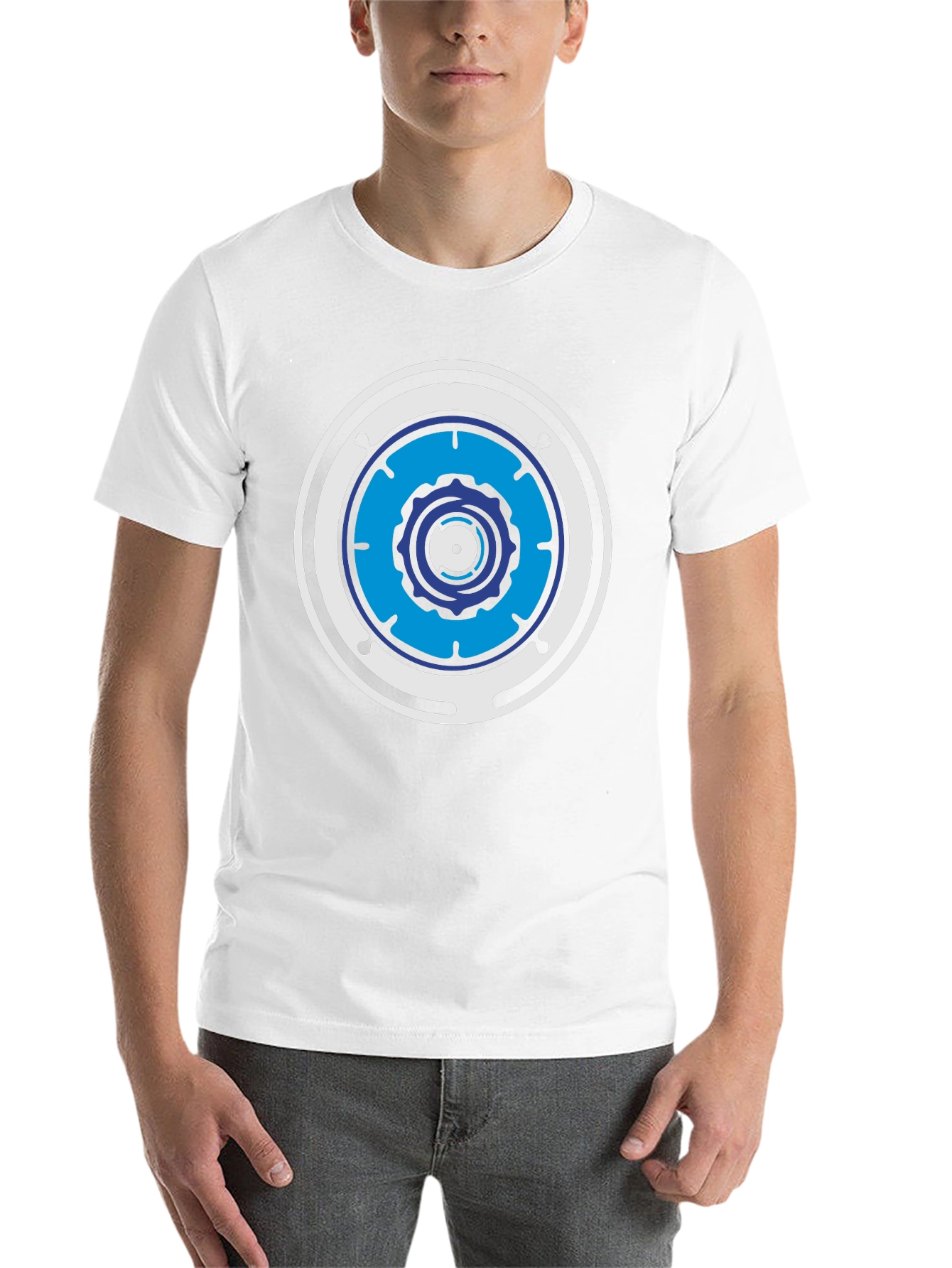 Circle Graphic T-Shirt - Casual Wear