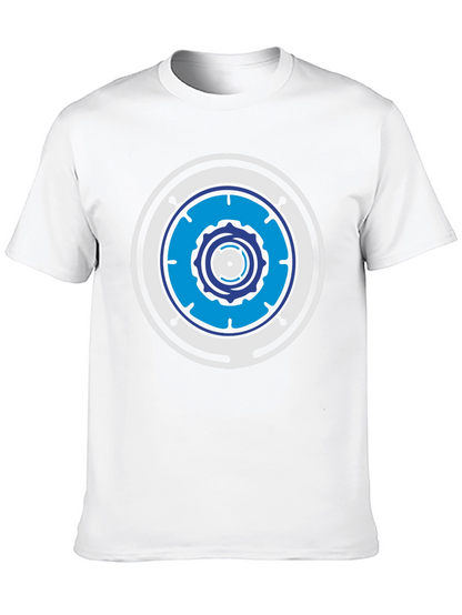 Circle Graphic T-Shirt - Casual Wear