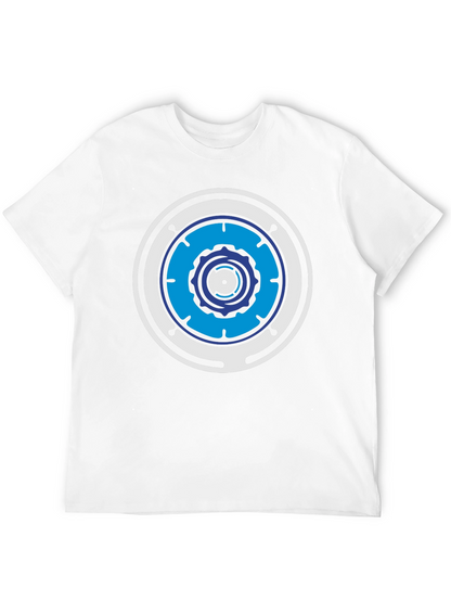Circle Graphic T-Shirt - Casual Wear