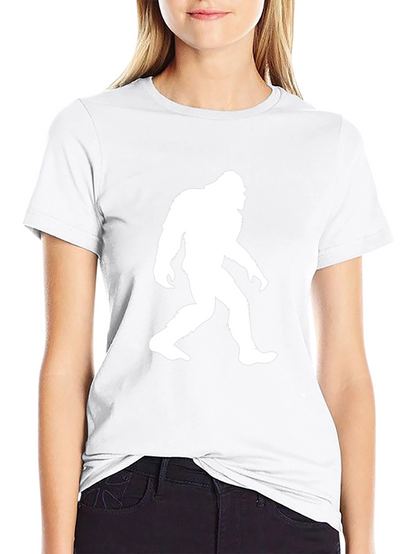 Bigfoot Graphic Tee - Black Cotton T-Shirt