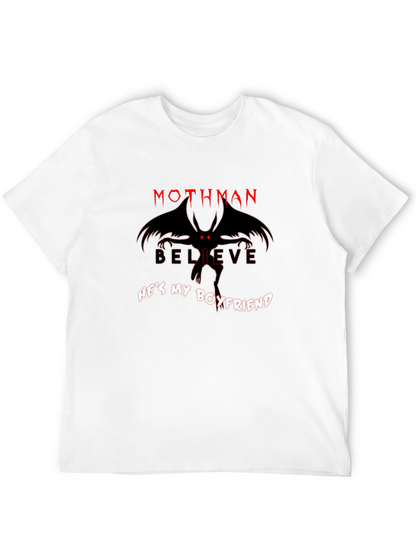 Mothman Believe Hes My Boyfriend Graphic Tee