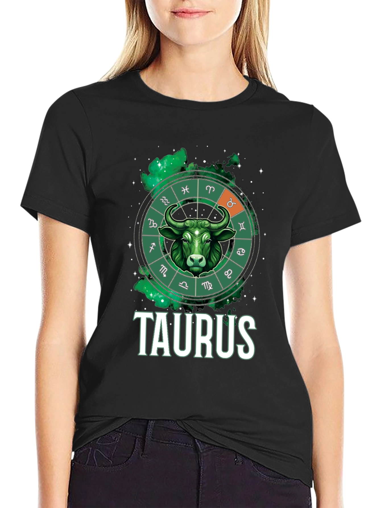 Taurus Zodiac Graphic Tee - Bull Sign T-Shirt