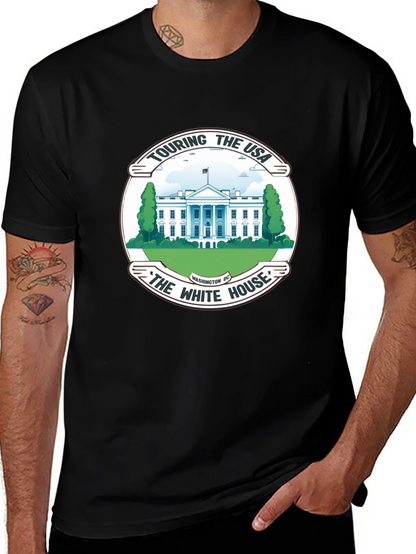 Touring the USA White House Graphic Tee