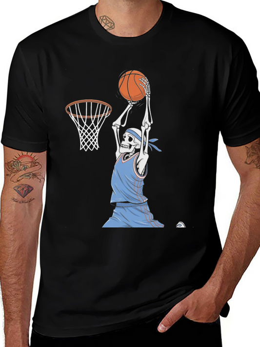 Skeleton Baller Graphic Tee