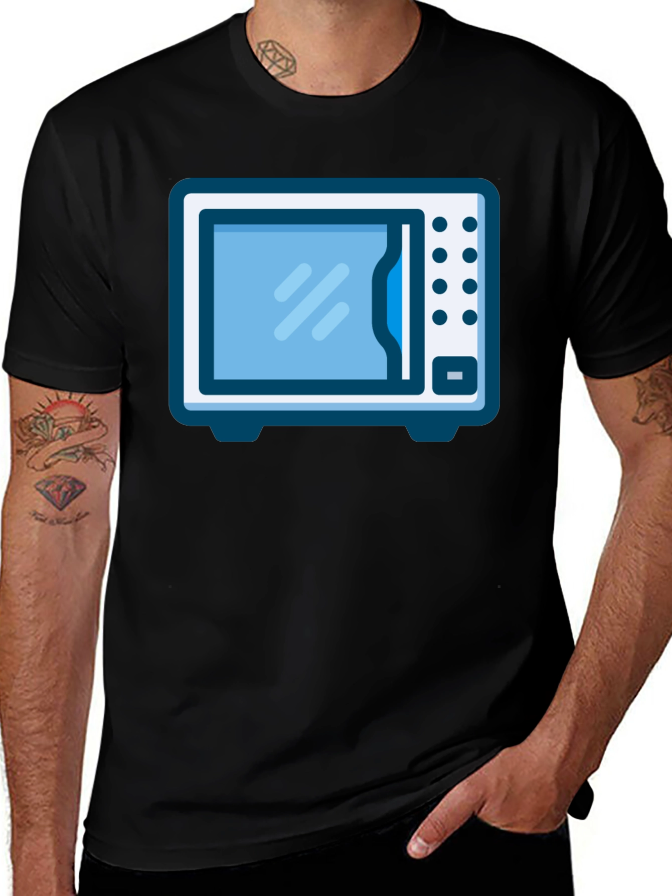 Microwave T-Shirt - Funny Cooking Shirt