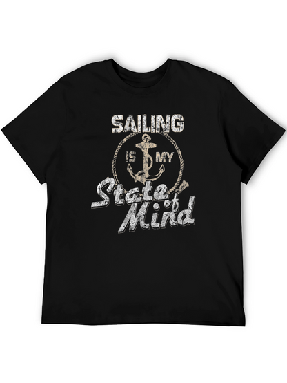 Sailing Is My State of Mind Graphic T-Shirt