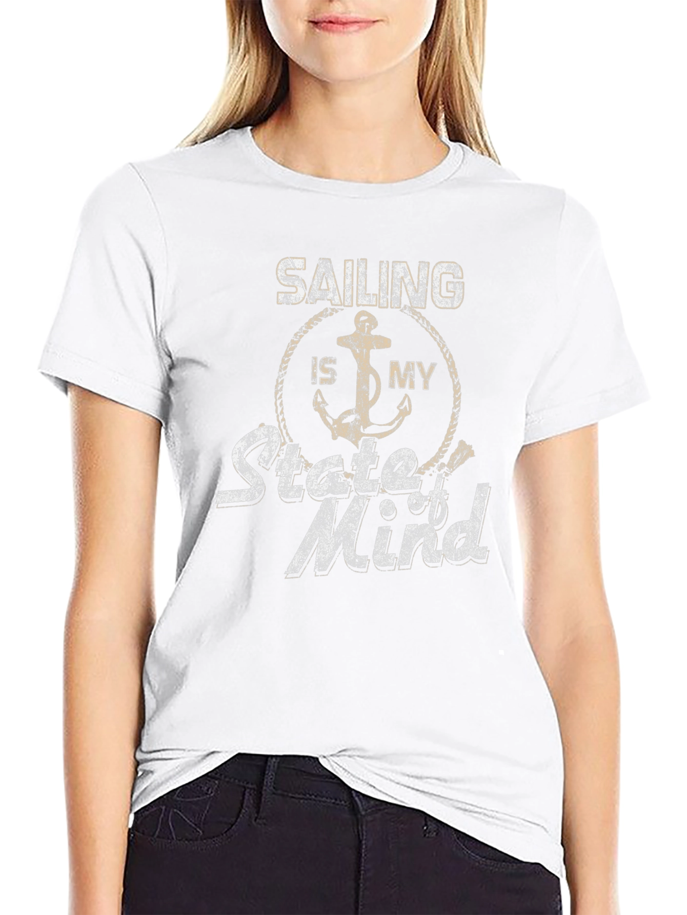 Sailing Is My State of Mind Graphic T-Shirt