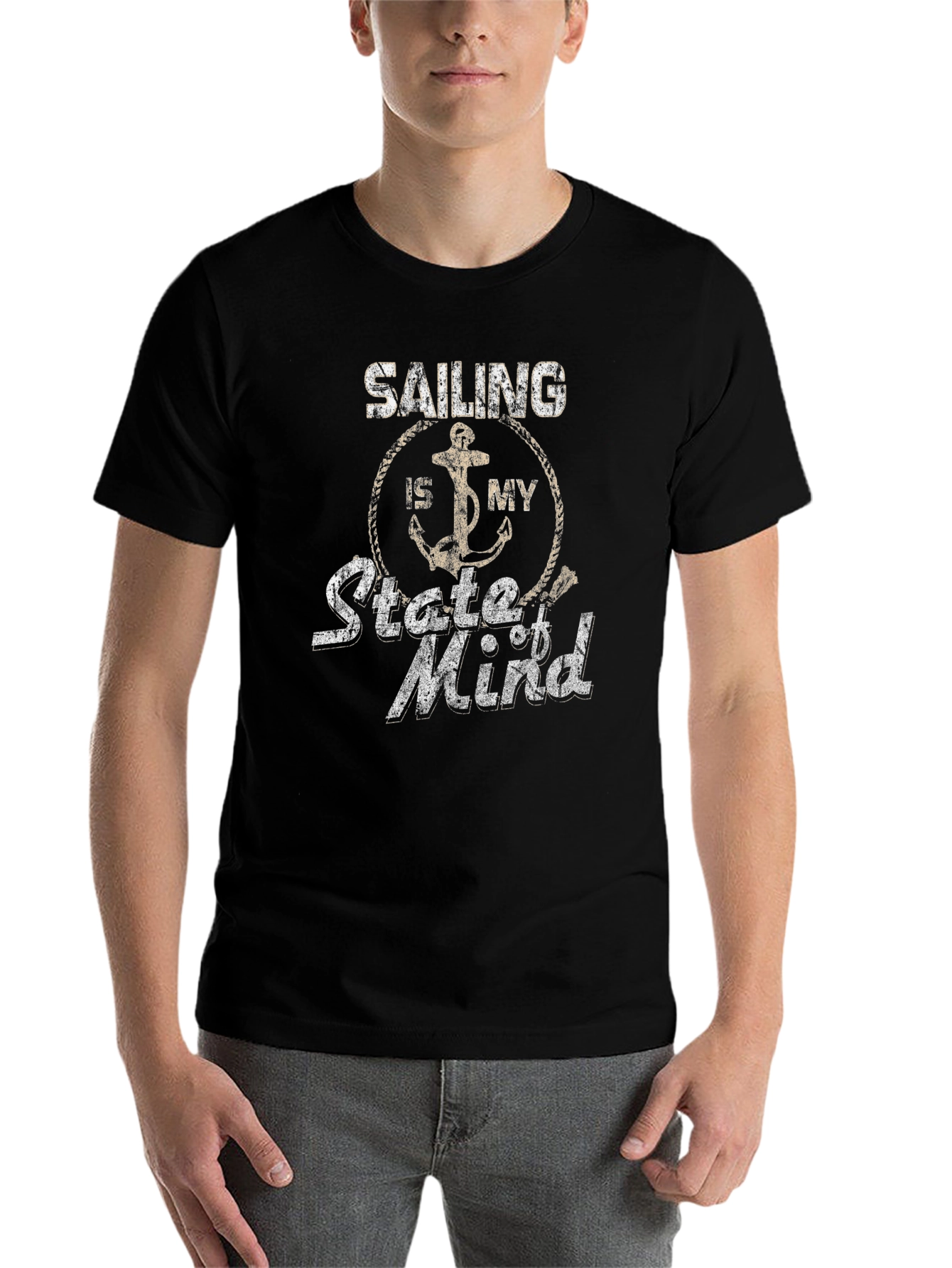 Sailing Is My State of Mind Graphic T-Shirt