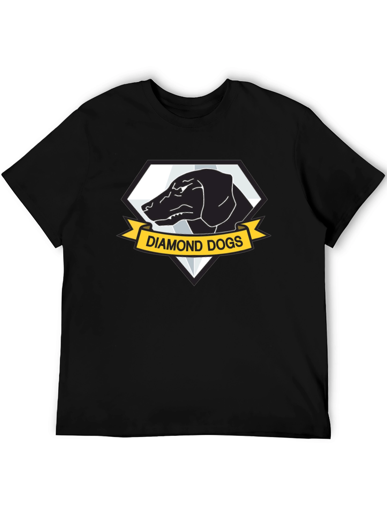 Diamond Dogs Graphic Black T-Shirt