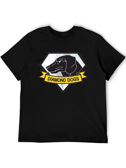 Diamond Dogs Graphic Black T-Shirt