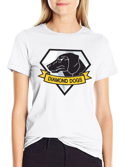 Diamond Dogs Graphic Black T-Shirt