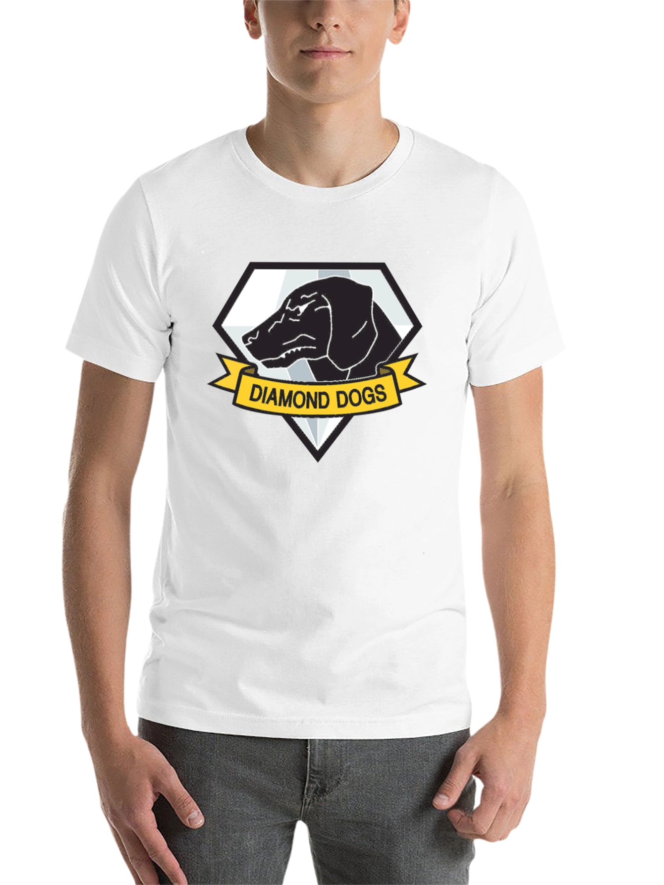 Diamond Dogs Graphic Black T-Shirt
