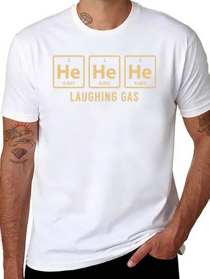 Laughing Gas Science T-Shirt Helium Chemistry Tee