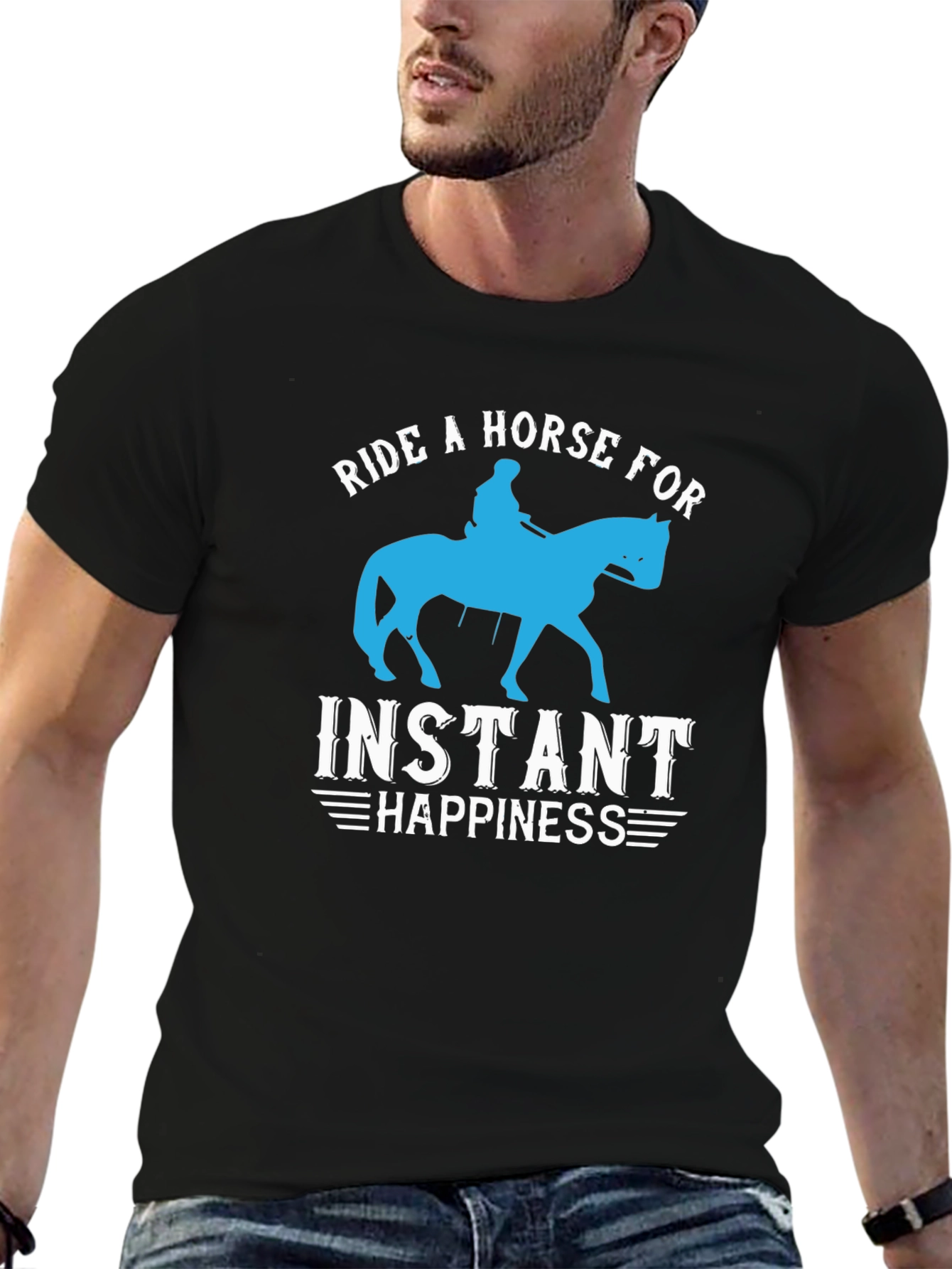 Ride a Horse for Instant Happiness T-Shirt