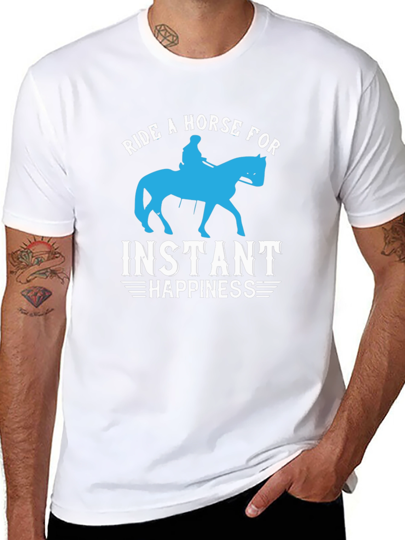 Ride a Horse for Instant Happiness T-Shirt