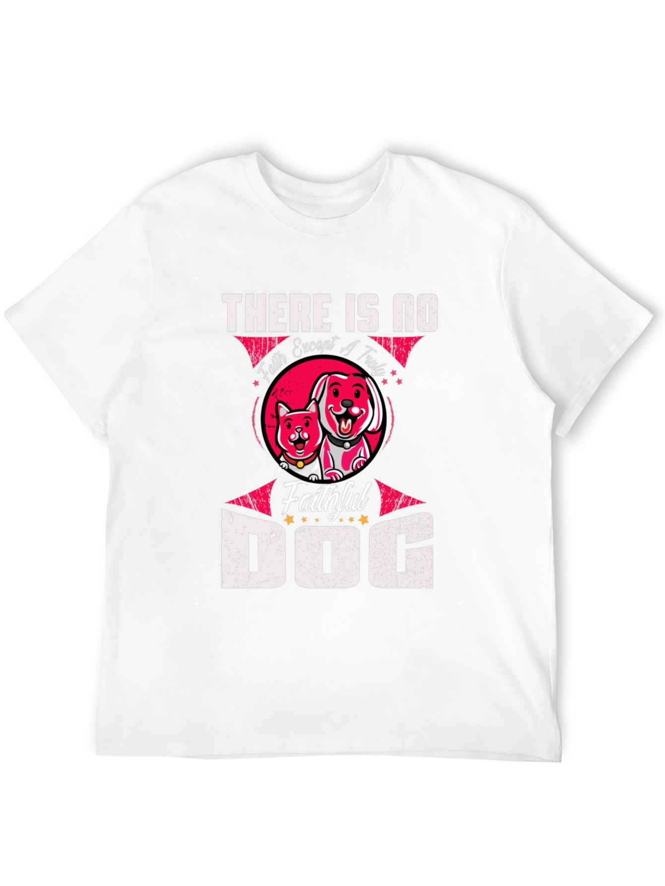 Faithful Dog Graphic T-Shirt - Unisex Black Tee
