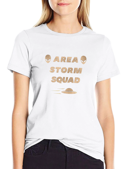 Area Storm Squad Black Graphic T-Shirt