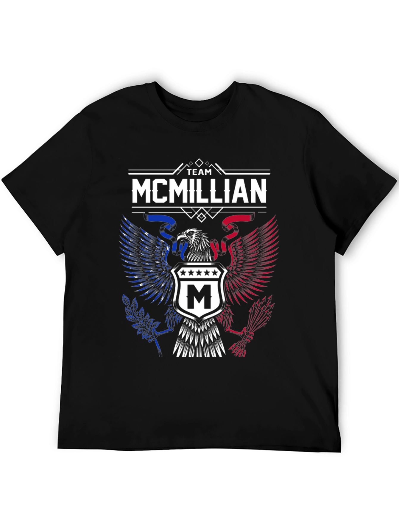 Team McMillian Eagle T-Shirt - Patriotic Pride