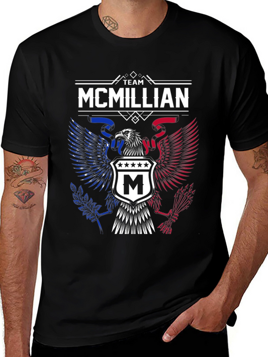 Team McMillian Eagle T-Shirt - Patriotic Pride
