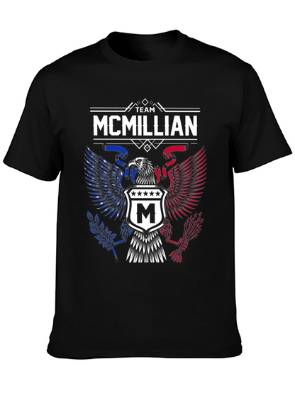 Team McMillian Eagle T-Shirt - Patriotic Pride