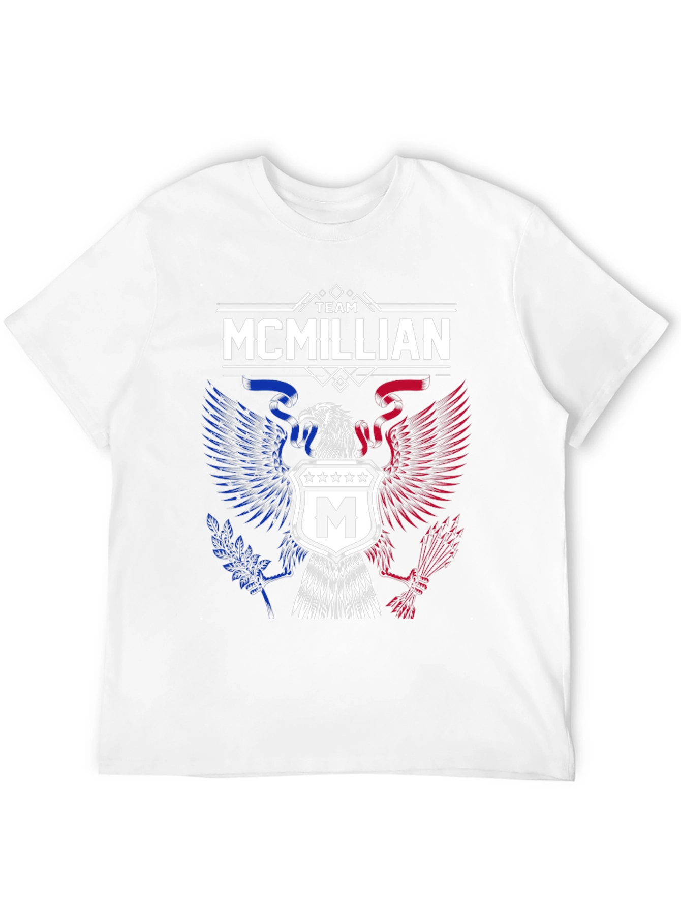 Team McMillian Eagle T-Shirt - Patriotic Pride