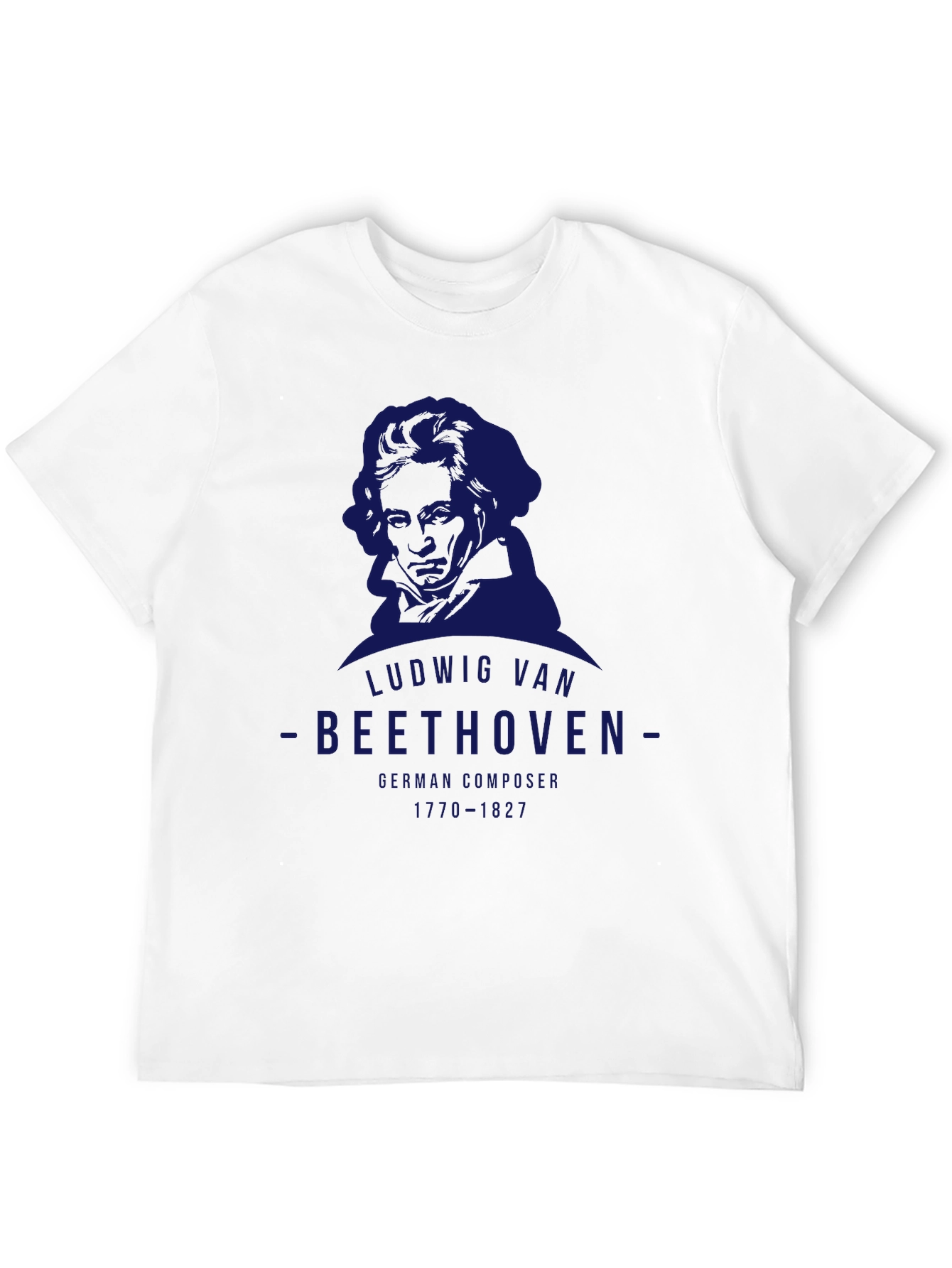 Ludwig van Beethoven Graphic Tee - Black