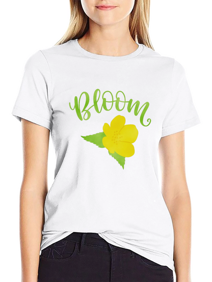 Bloom Graphic T-Shirt - Nature Inspired Tee