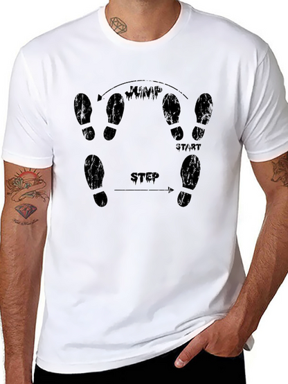 Dance Step Instructions Graphic Tee
