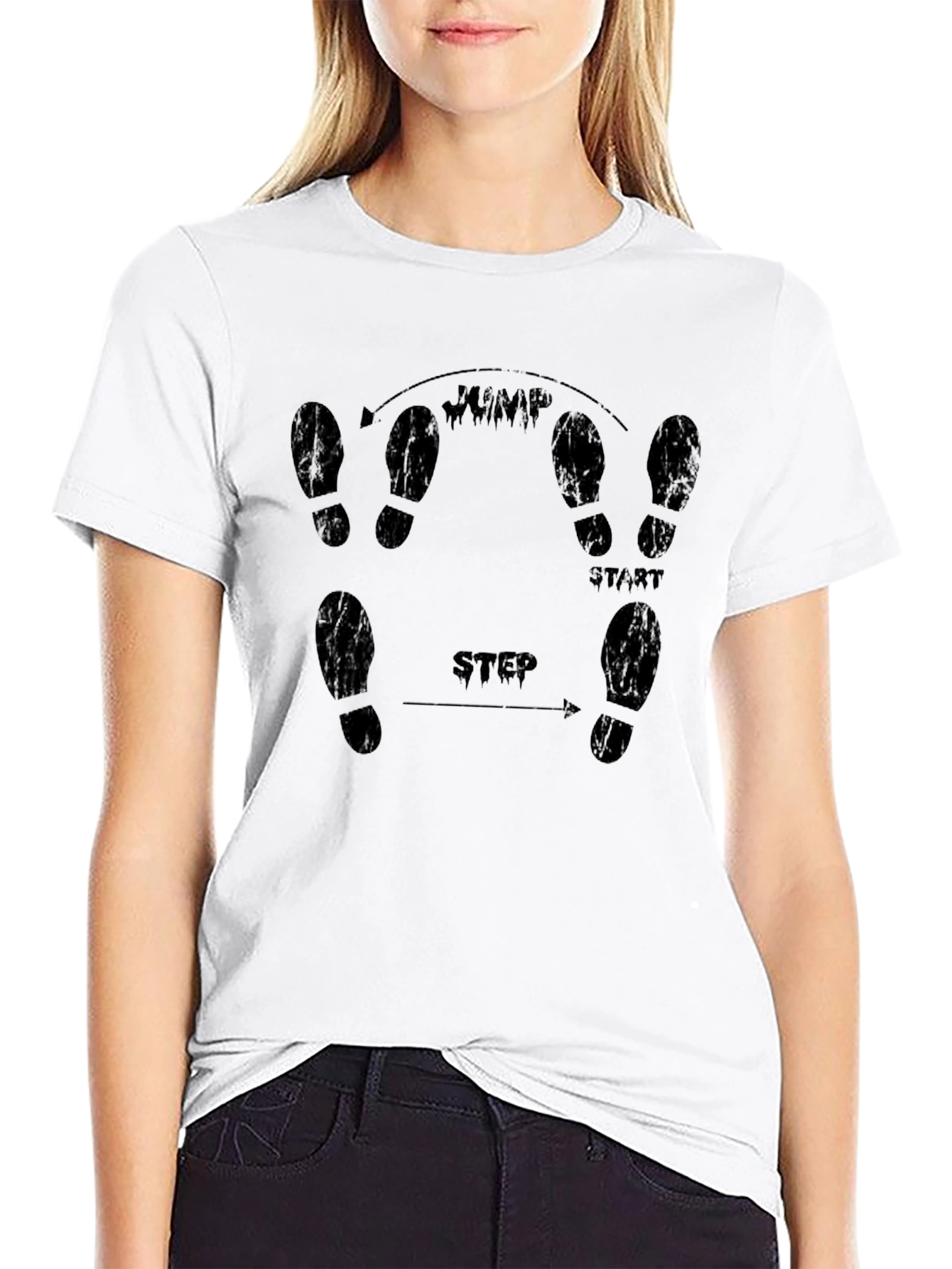 Dance Step Instructions Graphic Tee