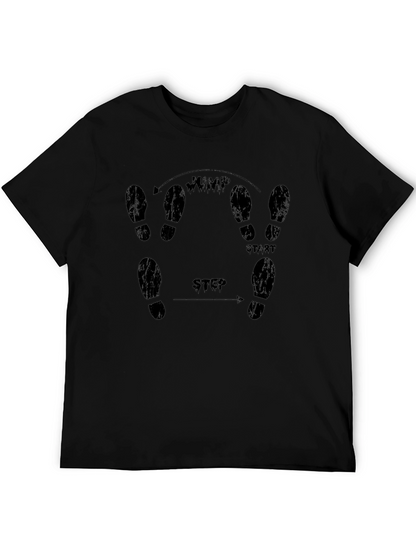 Dance Step Instructions Graphic Tee
