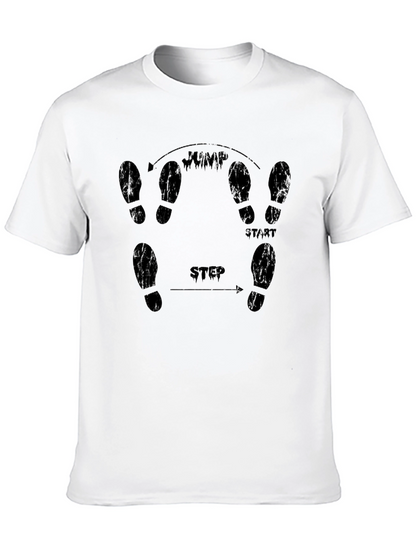 Dance Step Instructions Graphic Tee