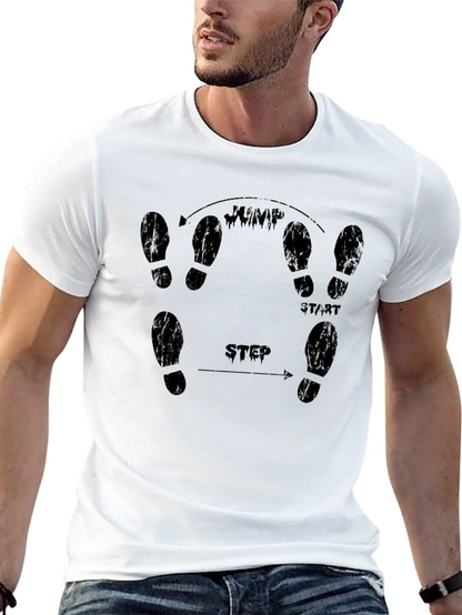 Dance Step Instructions Graphic Tee