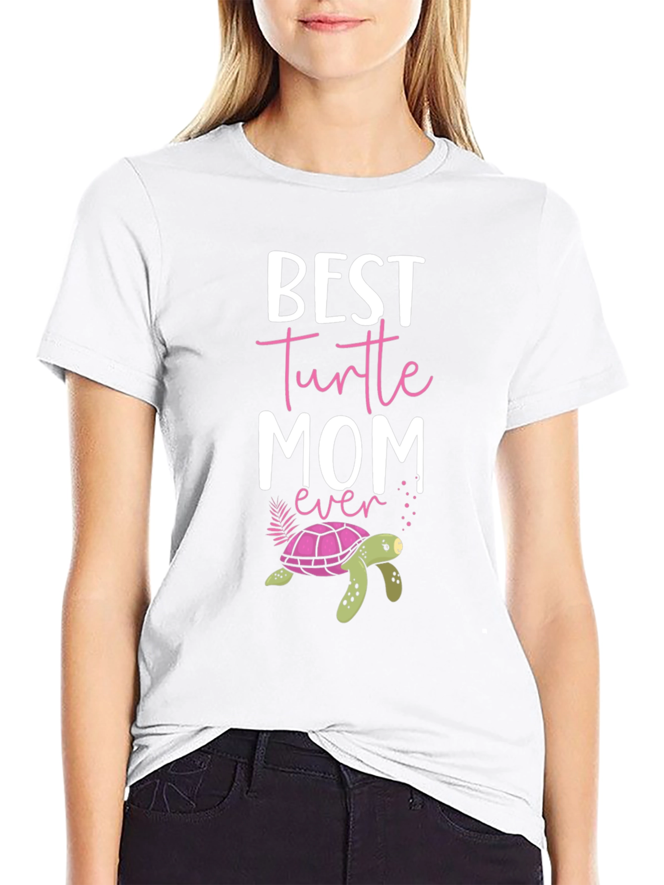 Best Turtle Mom Ever Graphic T-Shirt