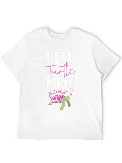 Best Turtle Mom Ever Graphic T-Shirt