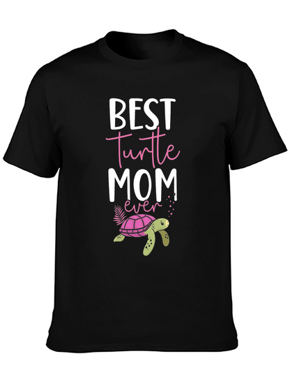 Best Turtle Mom Ever Graphic T-Shirt