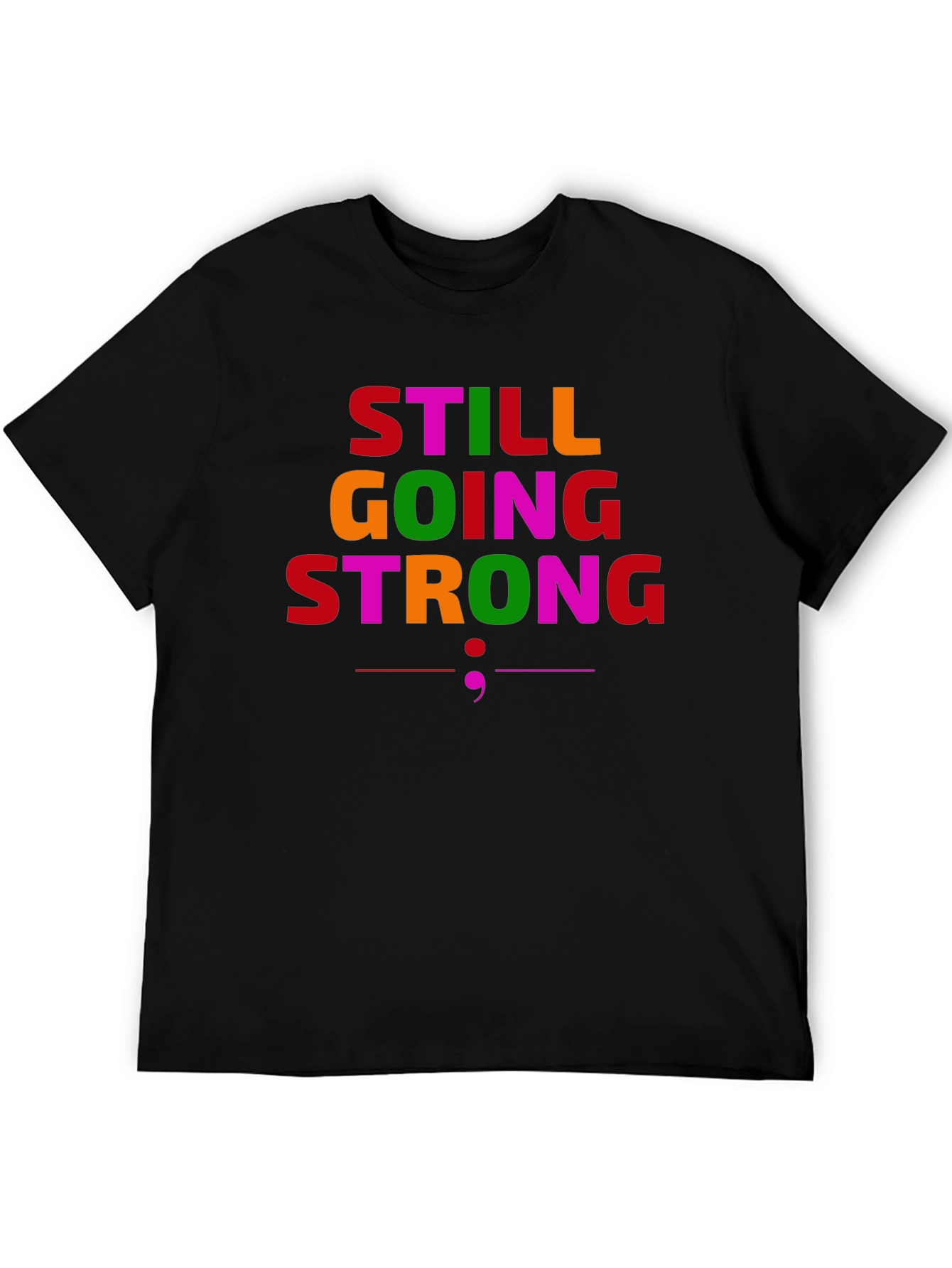 Still Going Strong Graphic T-Shirt - Black