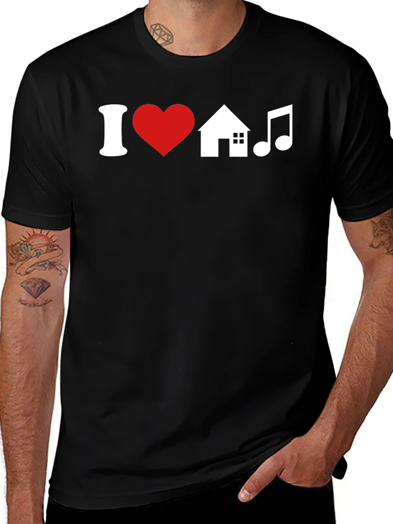 I Love House Music T-Shirt