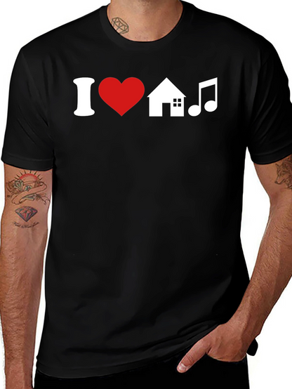 I Love House Music T-Shirt