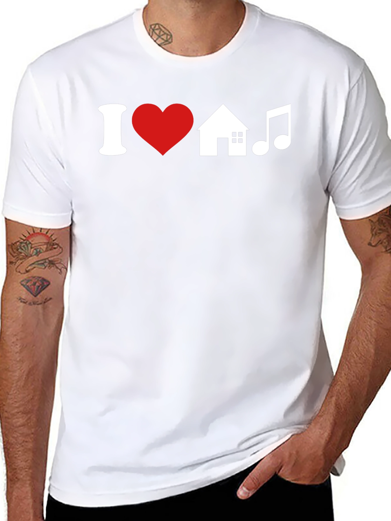 I Love House Music T-Shirt