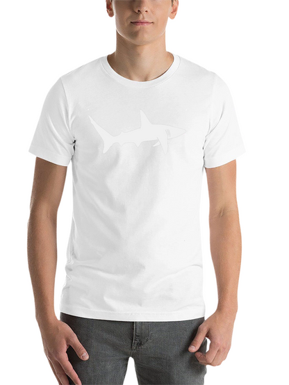 Shark Graphic Black T-Shirt - Mens Casual Style