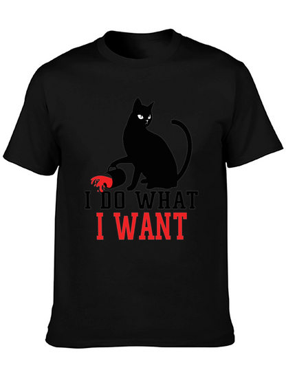 I Do What I Want Cat T-Shirt