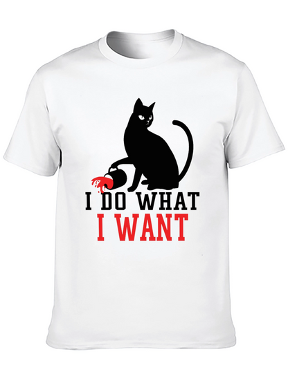 I Do What I Want Cat T-Shirt