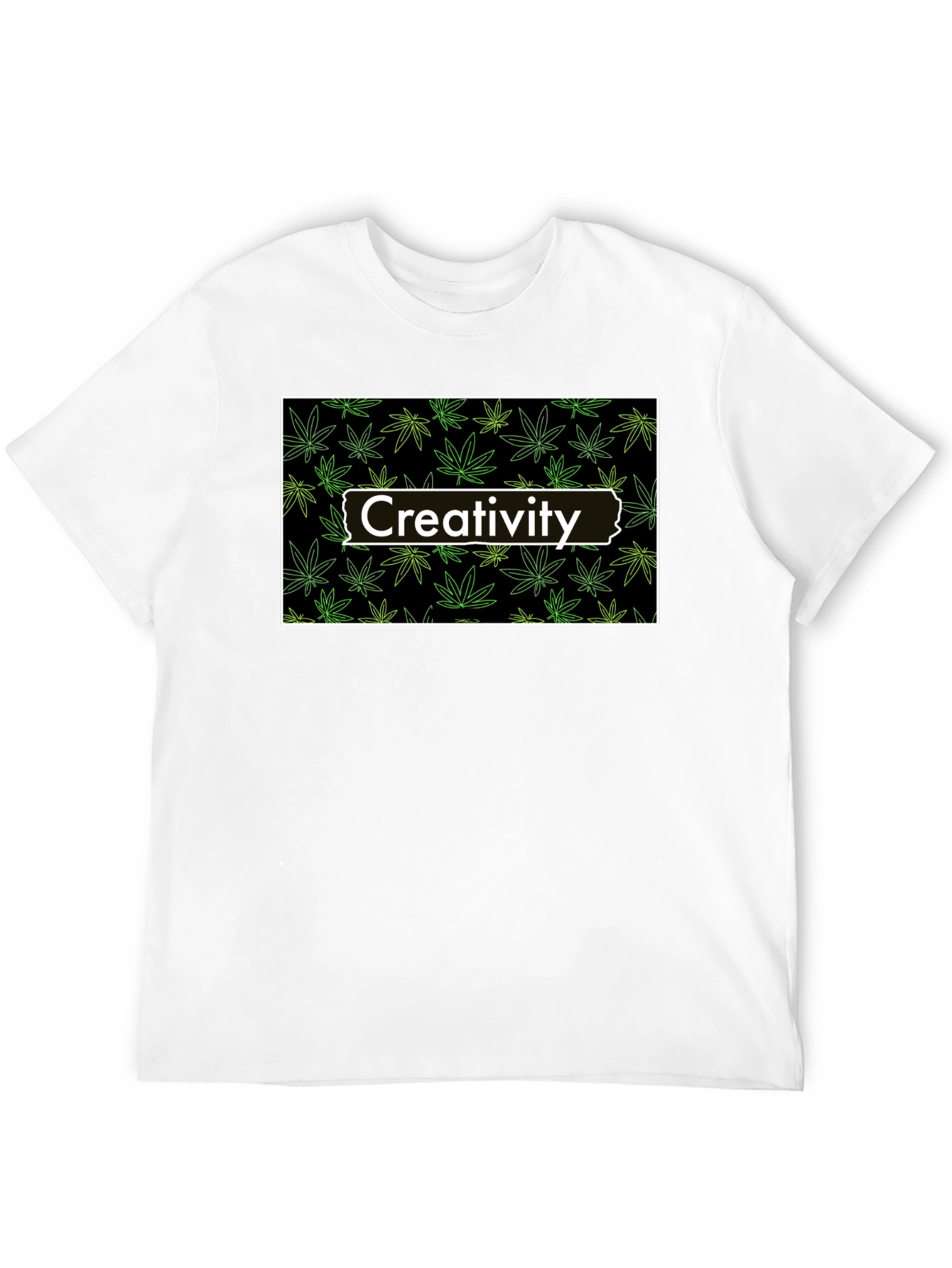 Creativity Marijuana Leaf T-Shirt