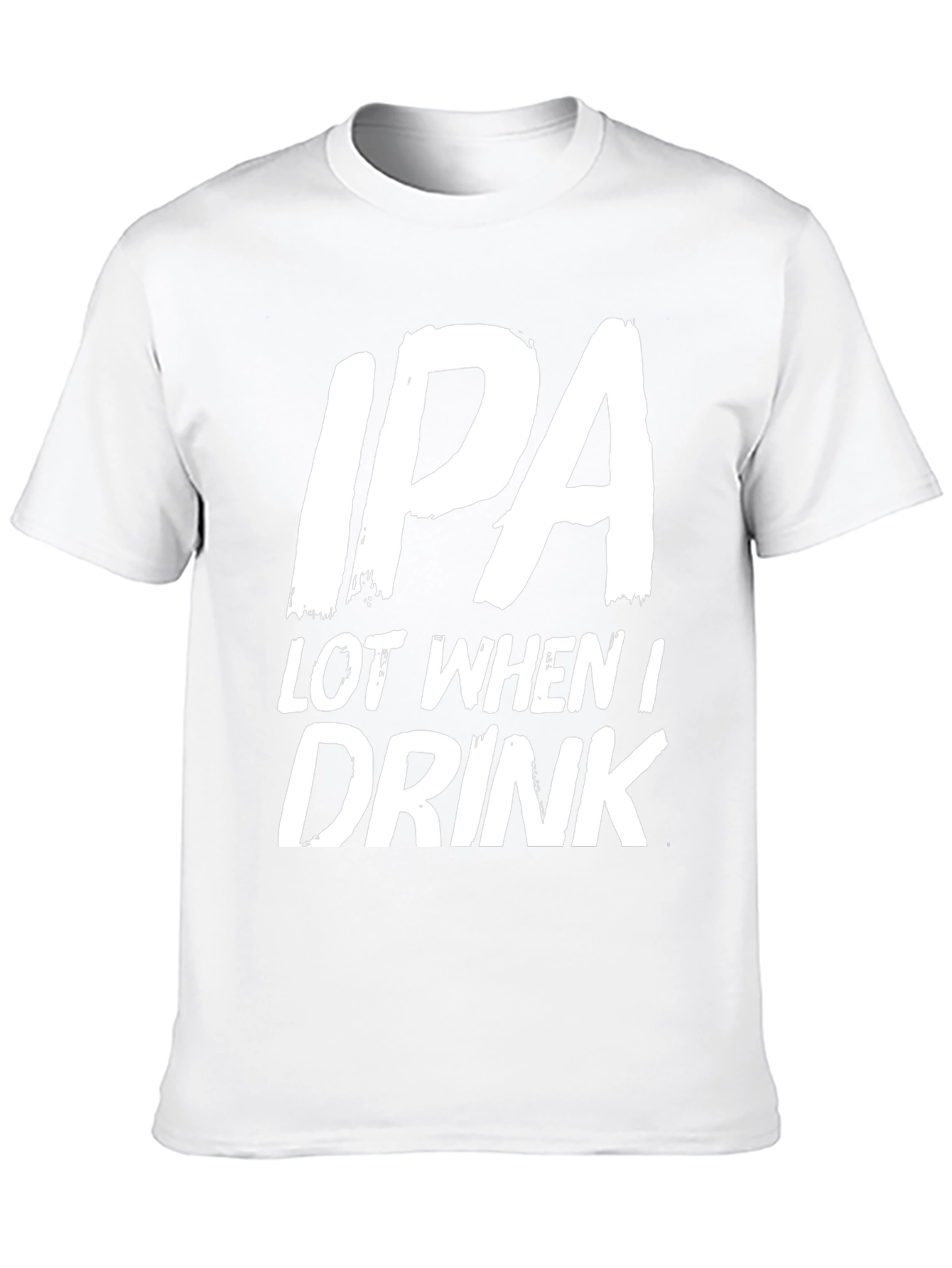 Funny IPA Drinker T-Shirt - Black