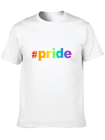 Pride Rainbow Graphic Tee - Black Unisex T-Shirt