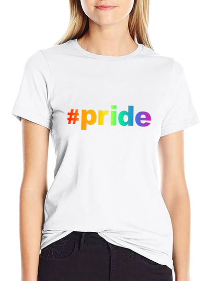 Pride Rainbow Graphic Tee - Black Unisex T-Shirt