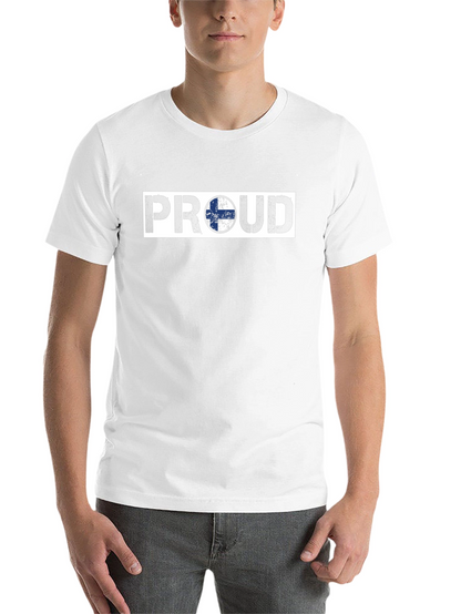 Proud Finland Flag Graphic T-Shirt
